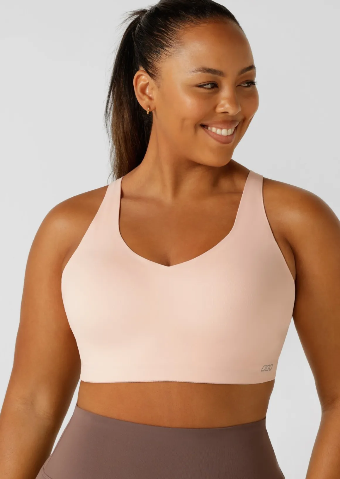 Lorna Jane Curve Control Moulded Sports Bra LightBallerina Outlet