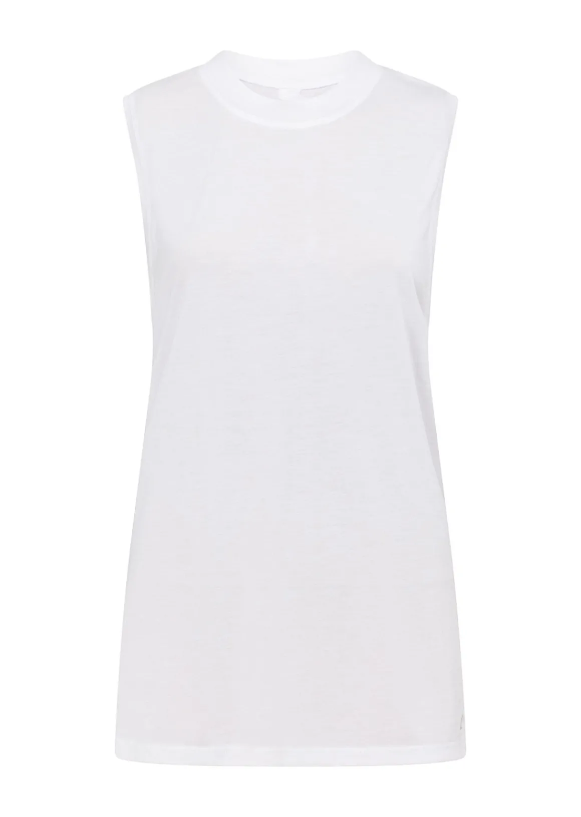 Lorna Jane Cutout Muscle Tank White Hot