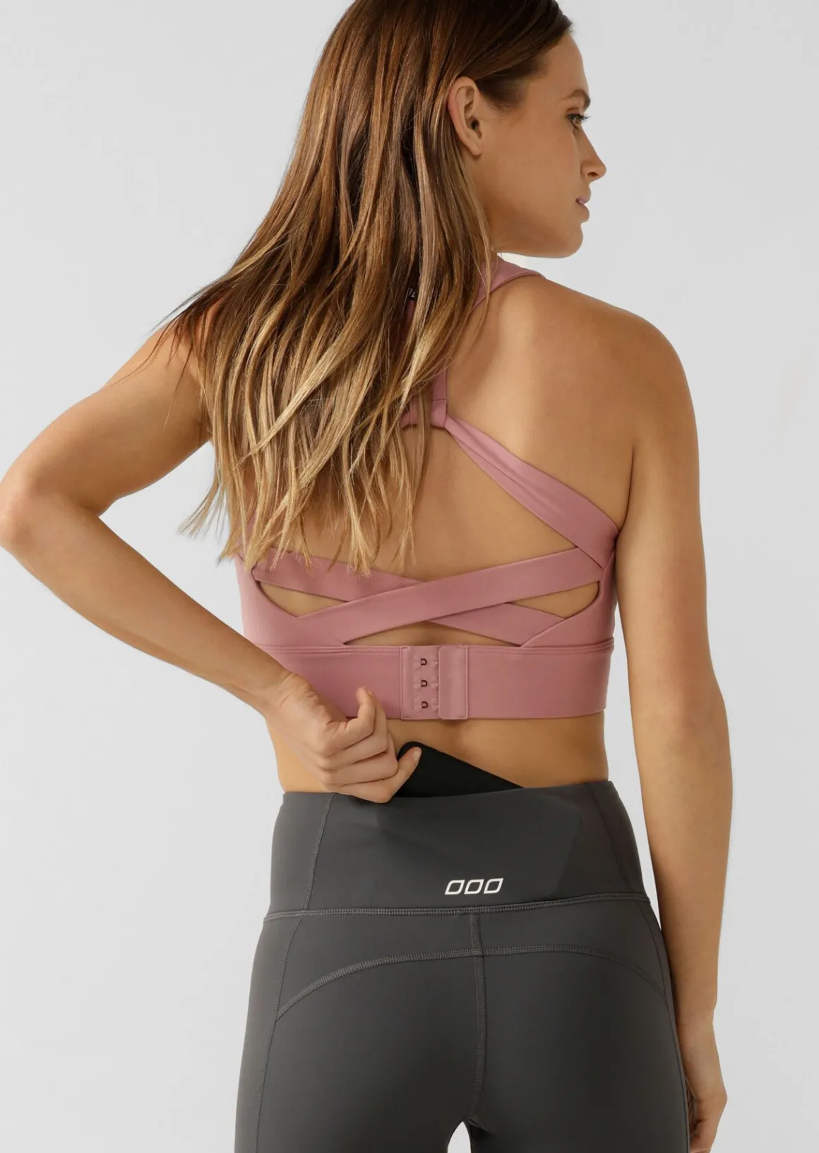 Lorna Jane Dedication Sports Bra WildRose Outlet