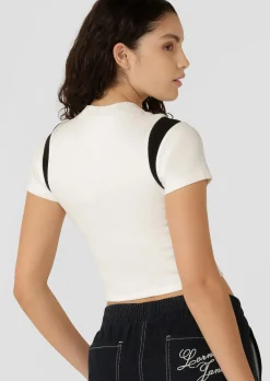 Lorna Jane Drift Baby Tee Porcelain Outlet