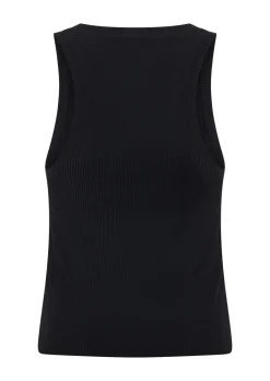 Lorna Jane Dynamic Active Rib Tank Black Clearance