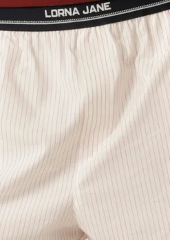 Lorna Jane Effortless Boxer Shorts RedStripe Best