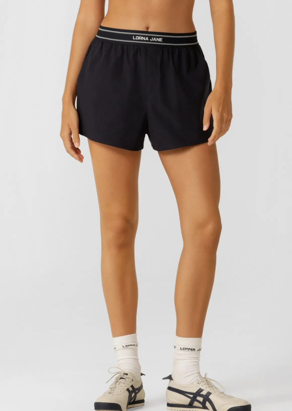 Lorna Jane Effortless Boxer Shorts MidnightBlue Clearance