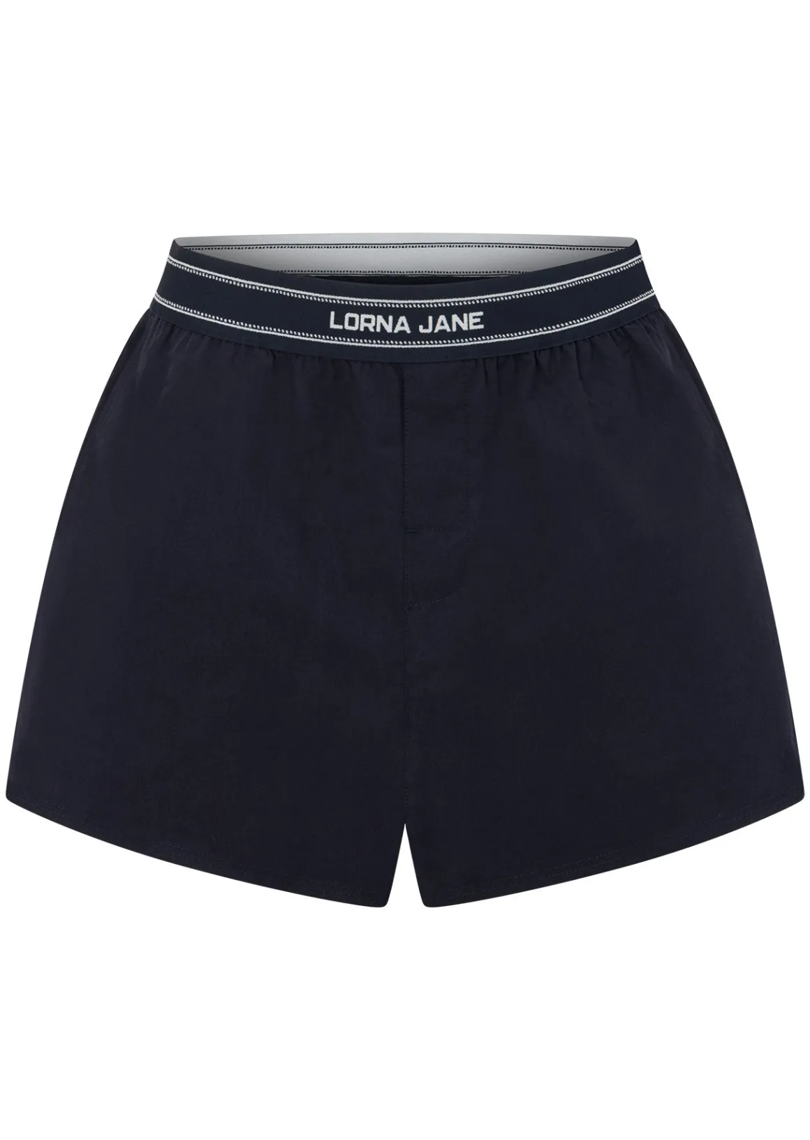 Lorna Jane Effortless Boxer Shorts MidnightBlue Clearance