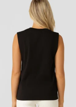 Lorna Jane Everyday Essential Muscle Tank Black Sale
