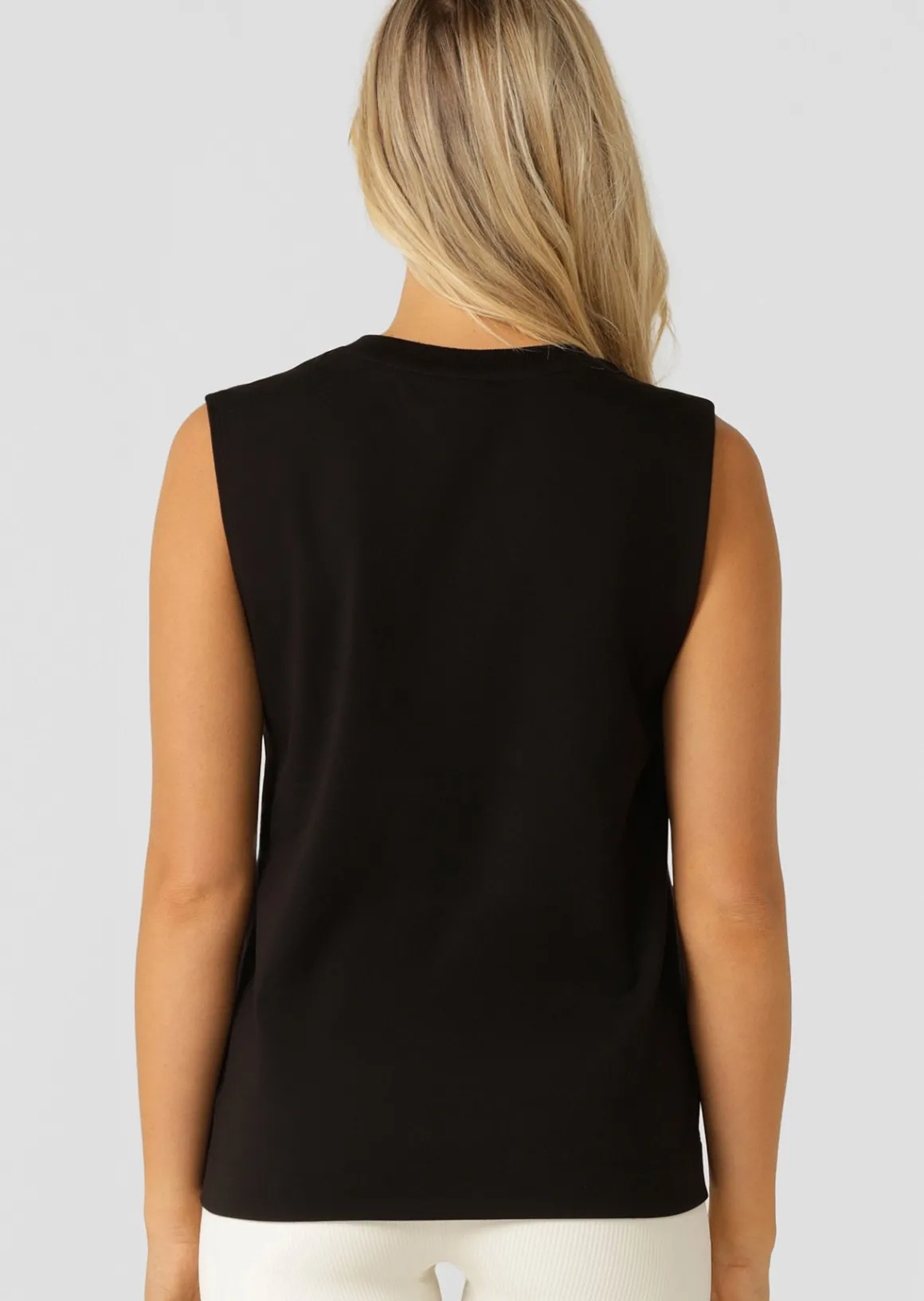 Lorna Jane Everyday Essential Muscle Tank Black Sale