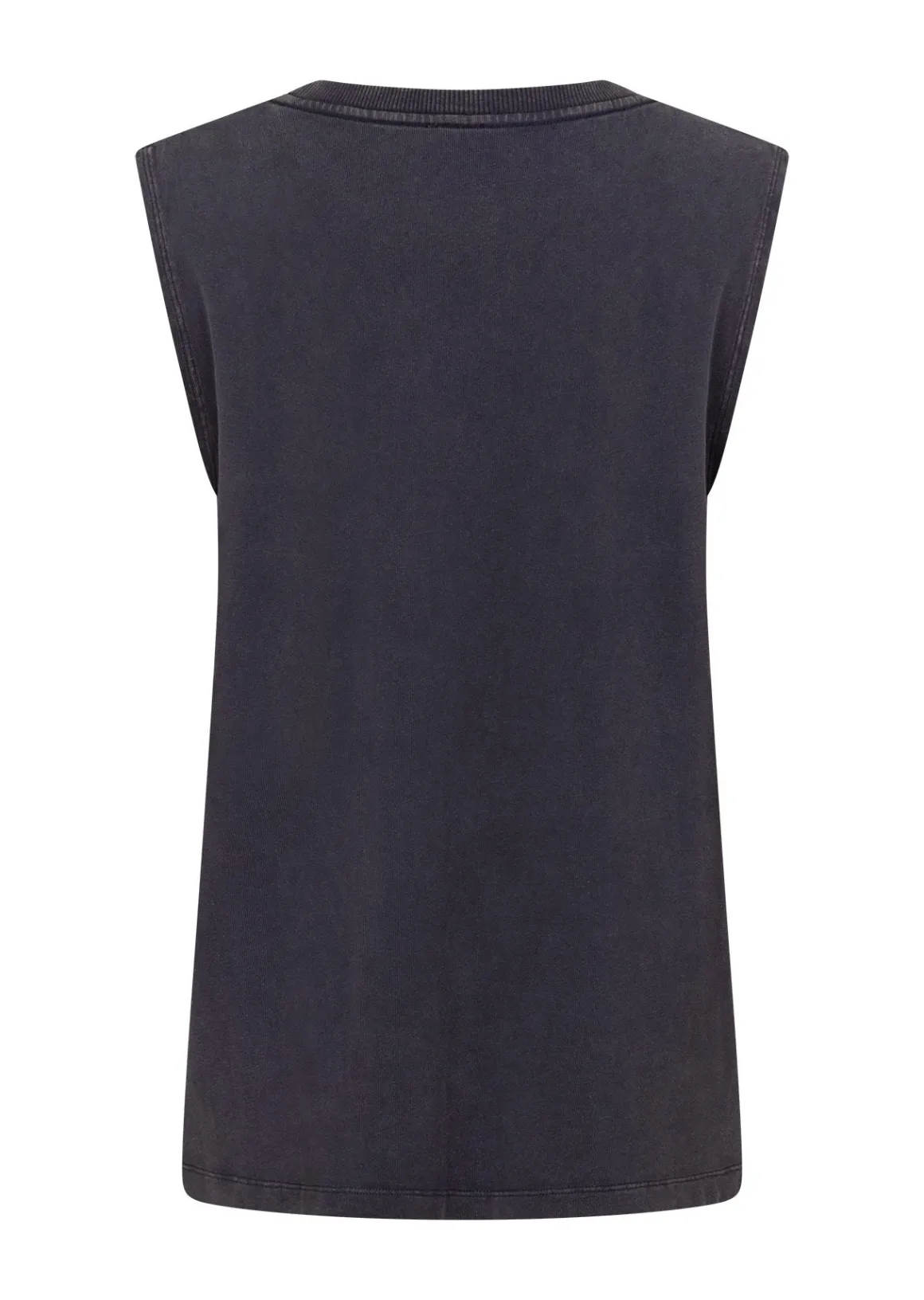 Lorna Jane Fade Away Washed Muscle Tank WashedMidnightBlue New