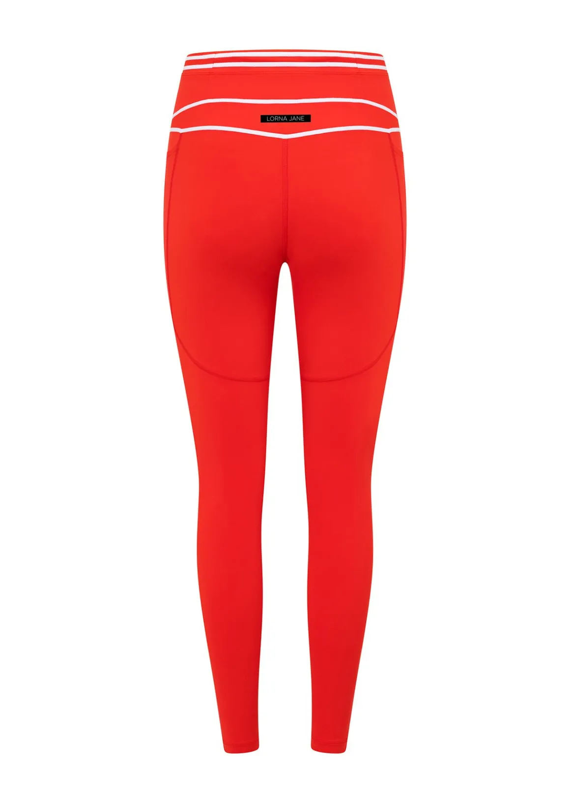 Lorna Jane Fast Pace Recycled Booty Full Length Leggings HotTomato