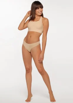Lorna Jane Feel Naked G-String Almond Best