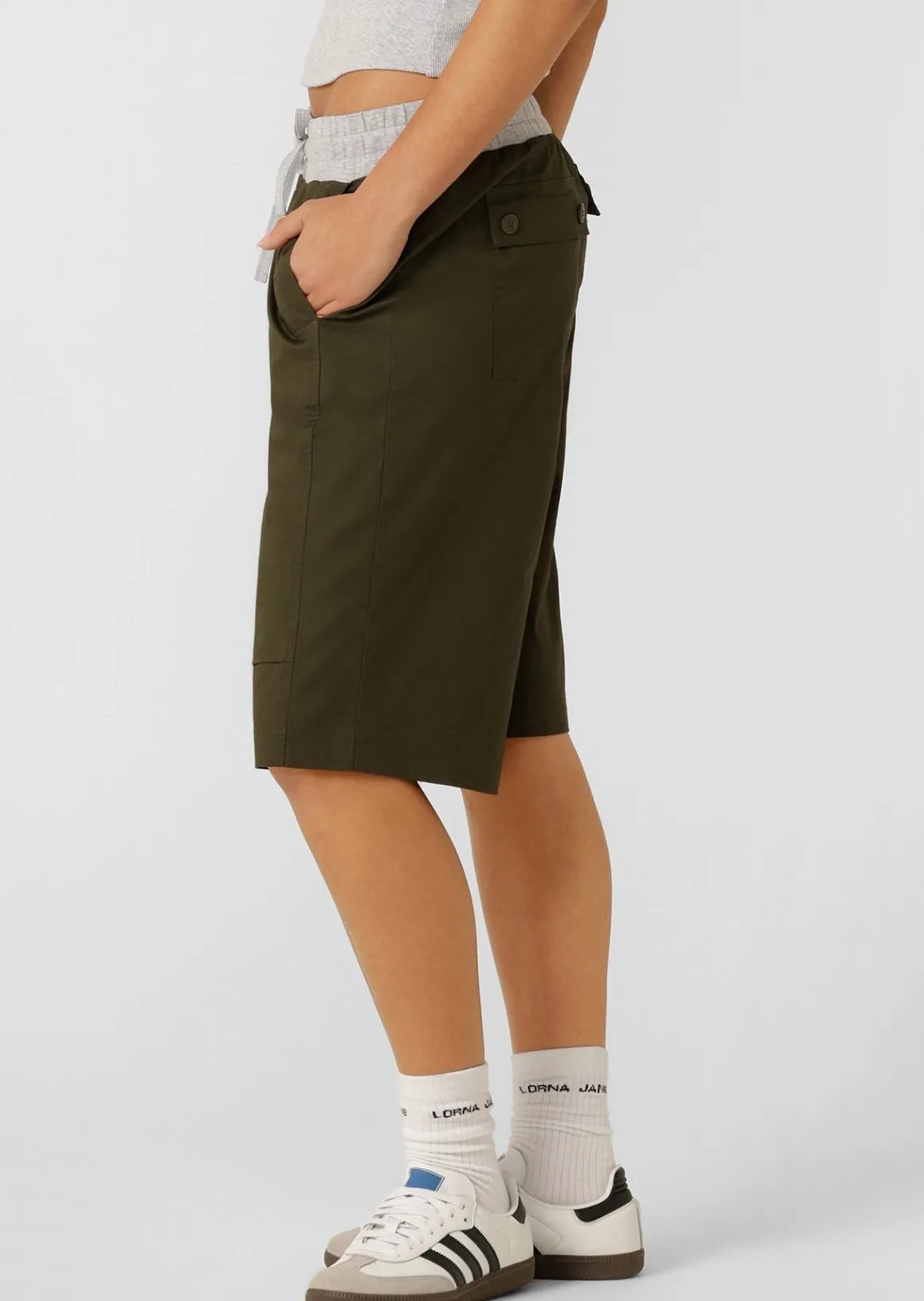 Lorna Jane Flashdance 3/4 Shorts LuxuryGreen Best