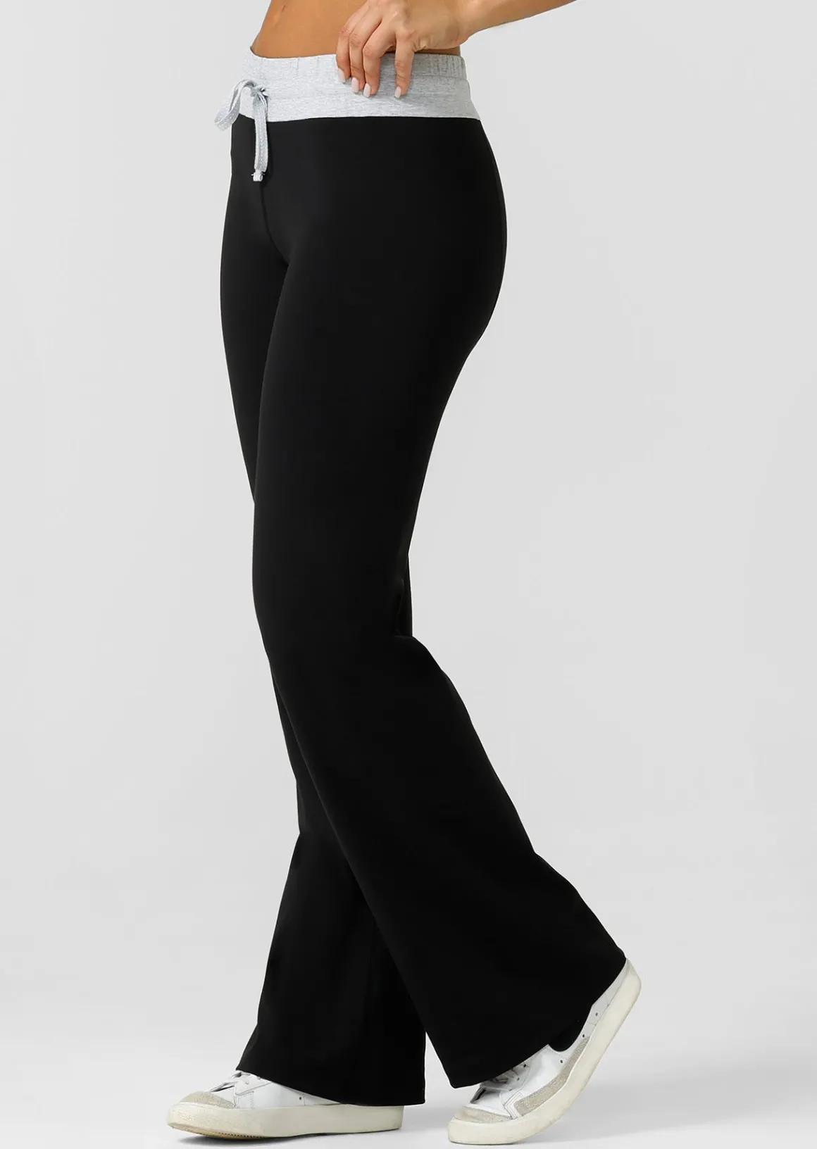 Lorna Jane Flashdance Bootleg Pant Black Clearance