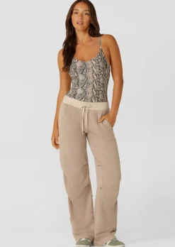 Lorna Jane Flashdance Lounge Pant Latte Outlet