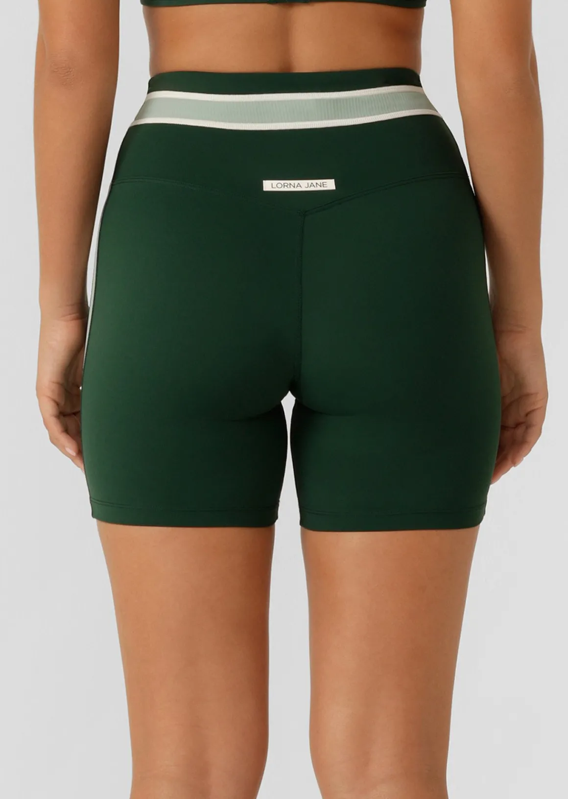 Lorna Jane Freshman Bike Short DarkGreen Discount