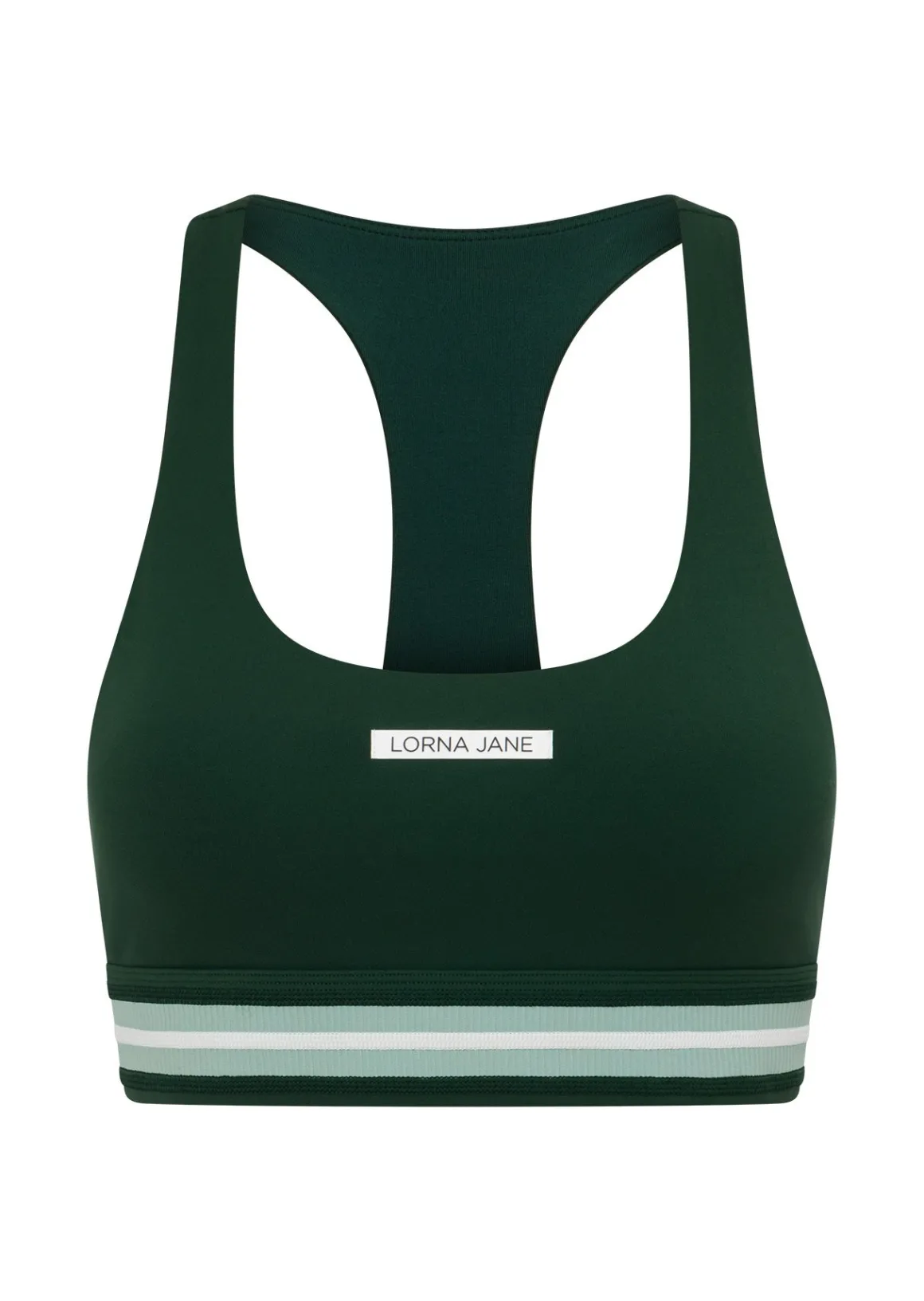 Lorna Jane Freshman Sports Bra DarkGreen New