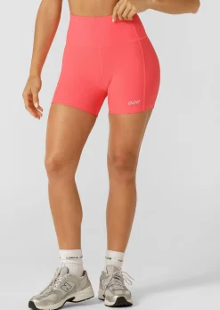 Lorna Jane Gym To Swim 12cm Bike Shorts Nectarine Discount