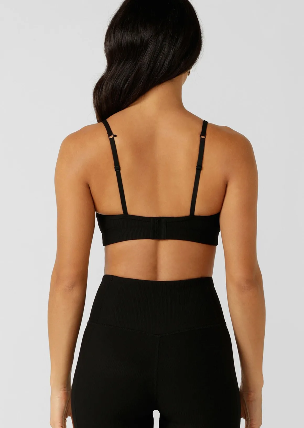 Lorna Jane Gym To Swim Sports Bra Black Outlet