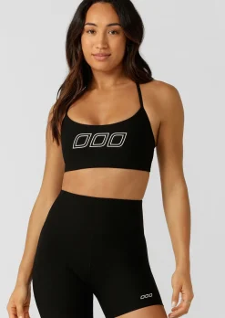 Lorna Jane Gym To Swim Sports Bra Black Outlet