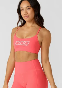 Lorna Jane Gym To Swim Sports Bra Nectarine Online
