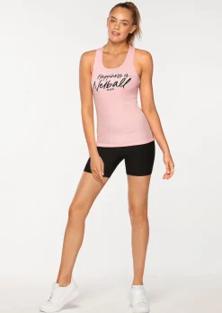 Lorna Jane Happiness Is Netball Tank BabyPink Online