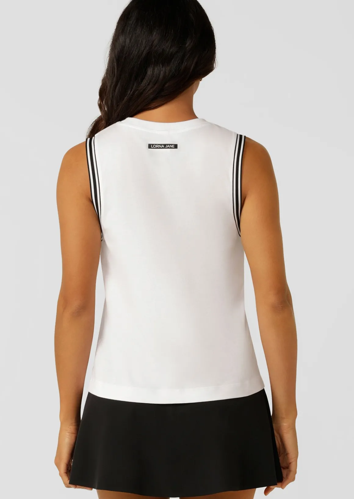 Lorna Jane Heritage Transdry Sports Tank White Outlet