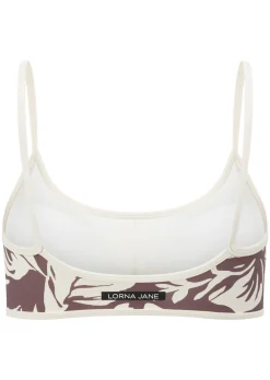 Lorna Jane Hibiscus All Day Sports Bra HibiscusPrint Hot