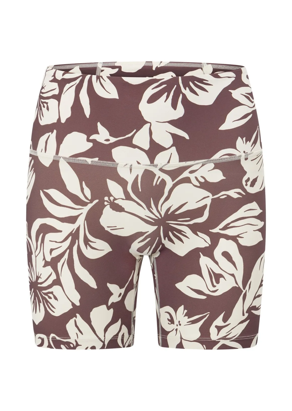 Lorna Jane Hibiscus Hi-Fold No Ride Bike Shorts HibiscusPrint Discount