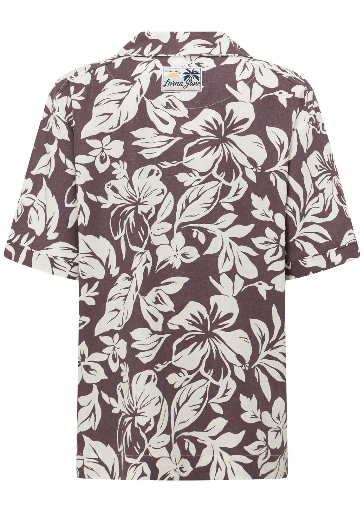 Lorna Jane Hibiscus Weekend Shirt HibiscusPrint Outlet