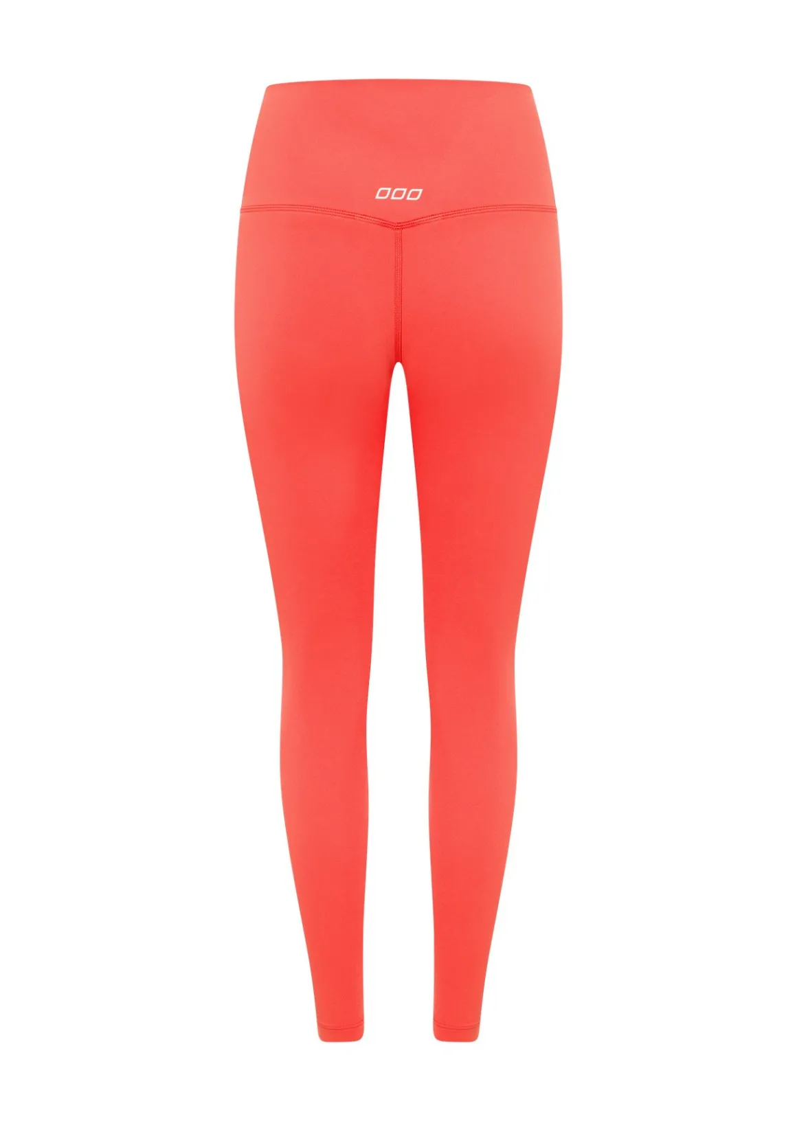 Lorna Jane Hi-Fold Lotus Ankle Biter Leggings Strawberry Best