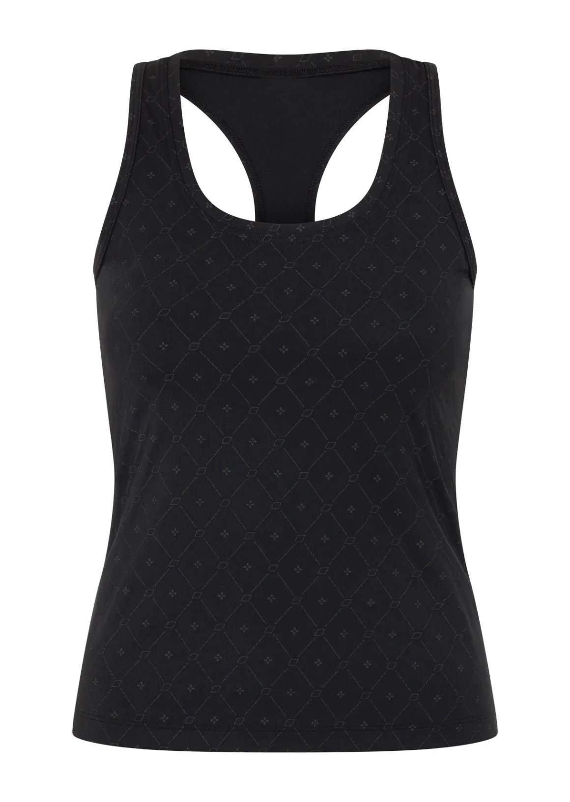 Lorna Jane High Definition Reflective Active Tank BlackReflectiveMonogramPrint Online