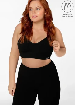Lorna Jane Hold And Mould Sports Bra Black Best