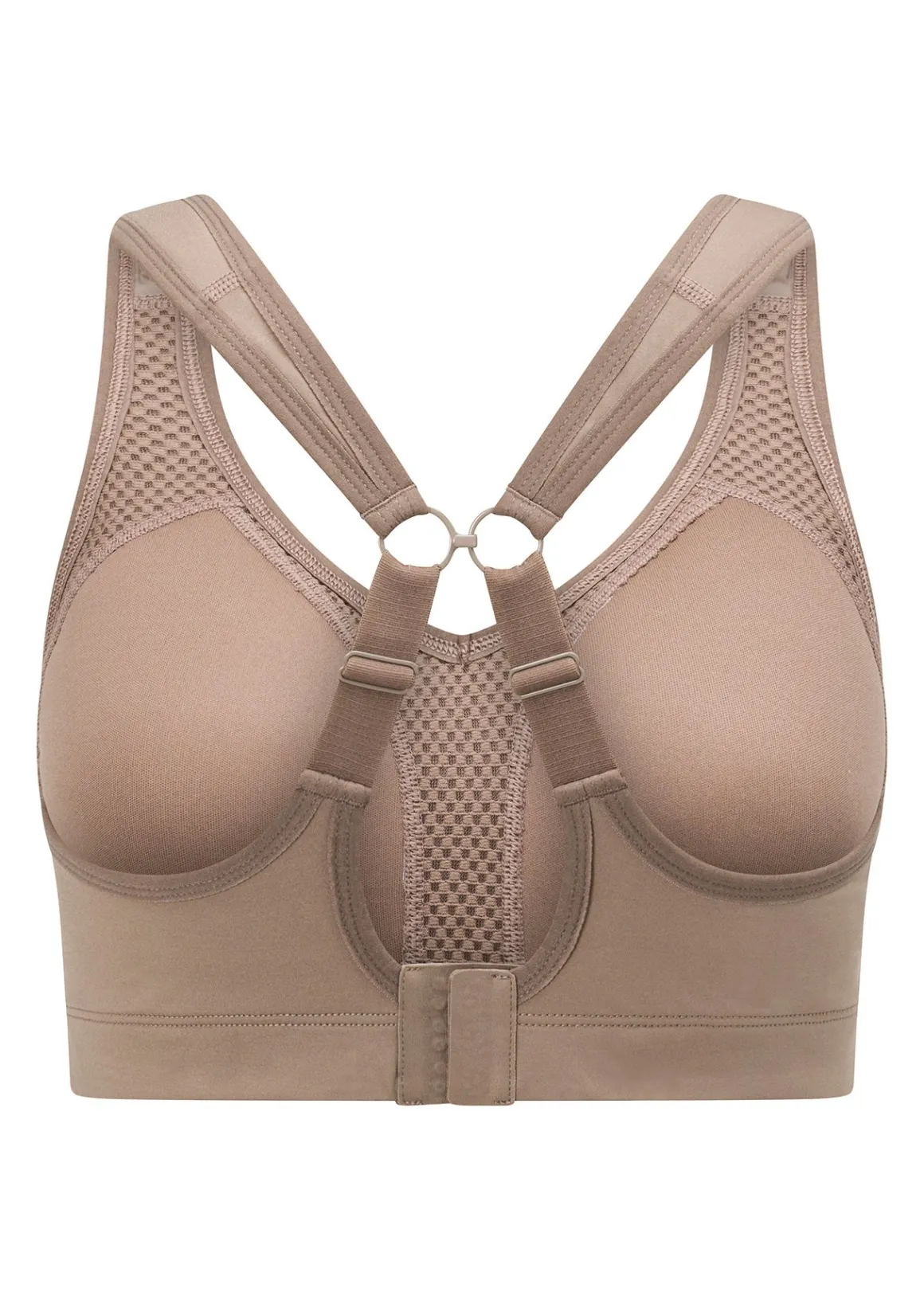 Lorna Jane Hold And Mould Sports Bra Bone New
