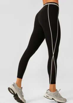 Lorna Jane Iconic Ankle Biter Leggings Black New