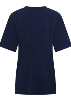 Lorna Jane Iconic Heritage Relaxed T-Shirt FrenchNavy Clearance