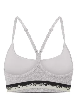 Lorna Jane Iconic True Comfort All Day Sports Bra GreyMarl Sale