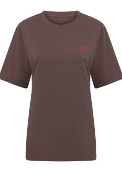 Lorna Jane Iconic Weekender Relaxed T-Shirt Stone Online
