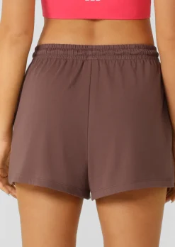 Lorna Jane Iconic Weekender Shorts Stone New