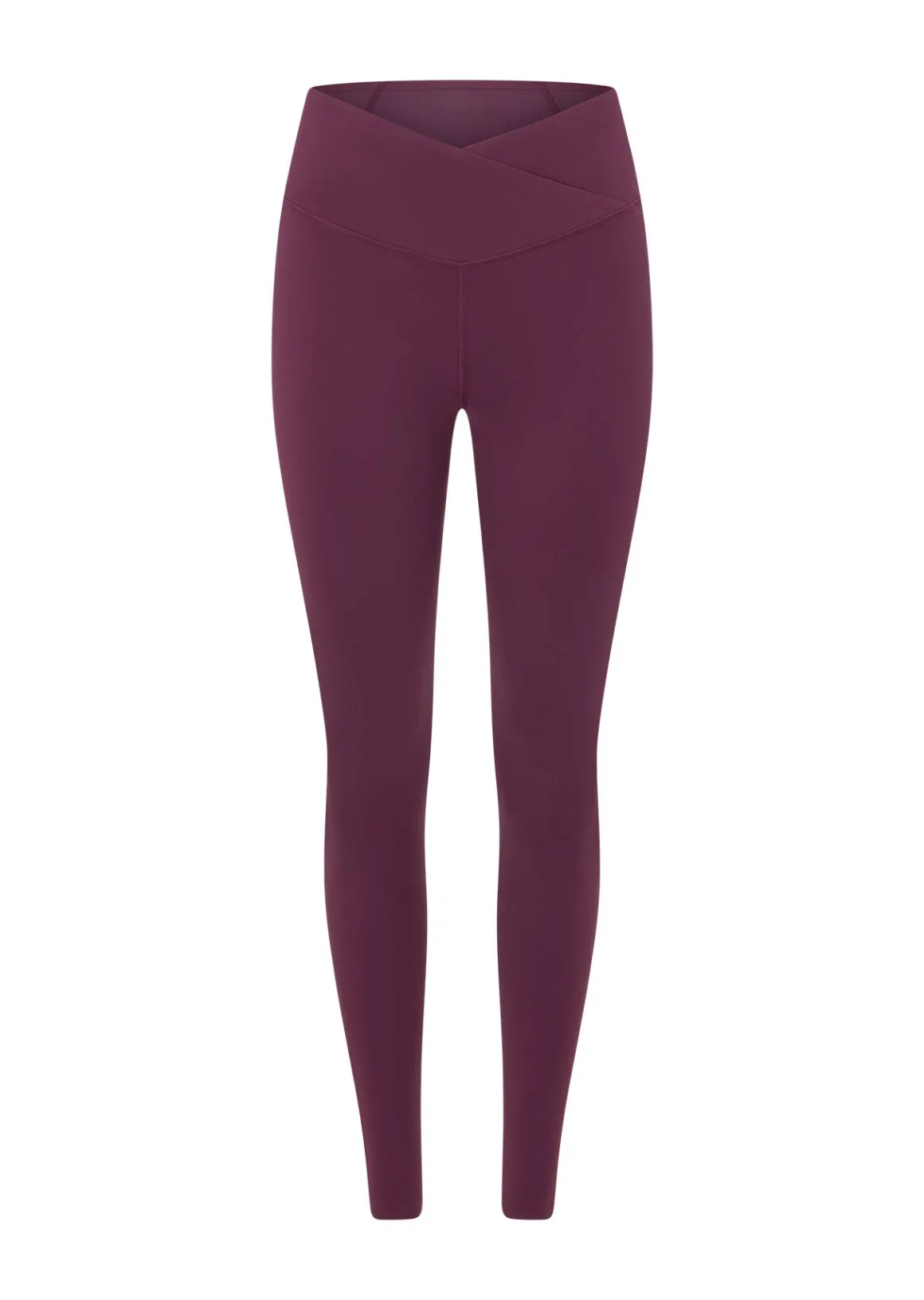 Lorna Jane Inspire Wrap Waist Full Length Leggings Mulberry Outlet