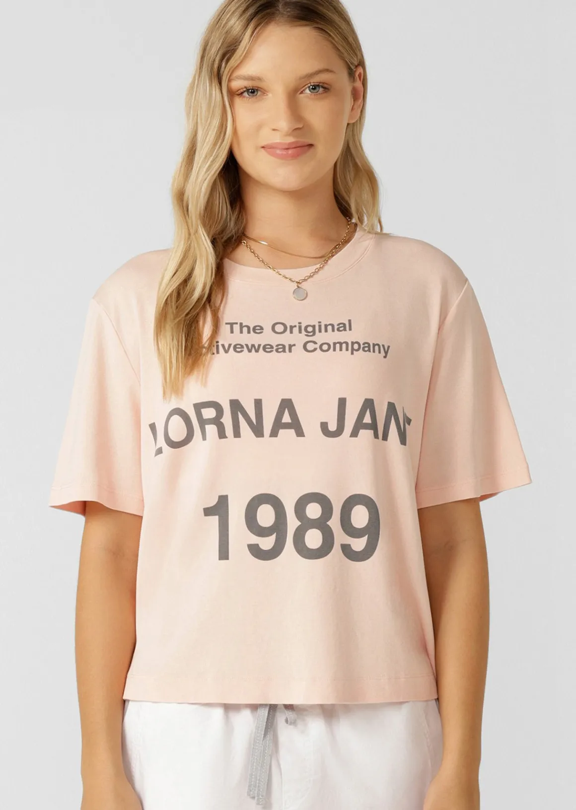 Lorna Jane Legacy T-Shirt WashedDarkDustyPink Clearance
