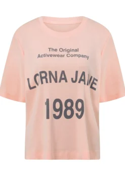 Lorna Jane Legacy T-Shirt WashedDarkDustyPink Clearance