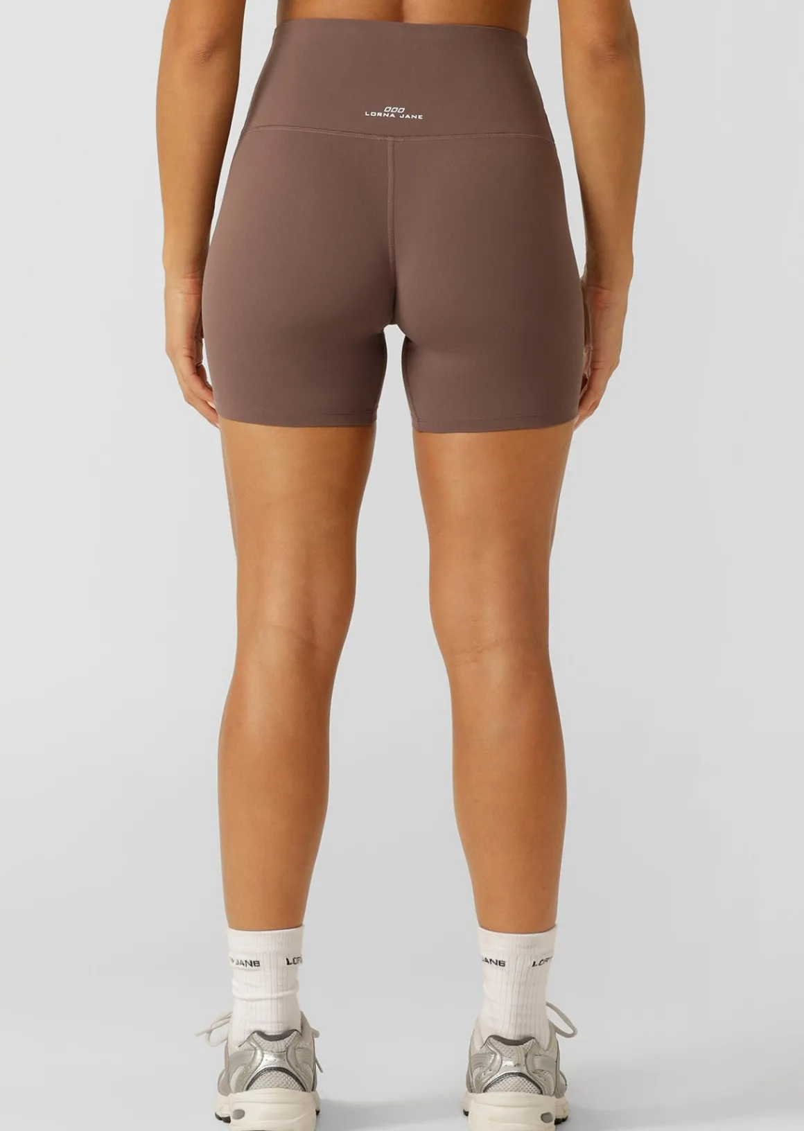 Lorna Jane Liberty 14cm Bike Shorts Stone New