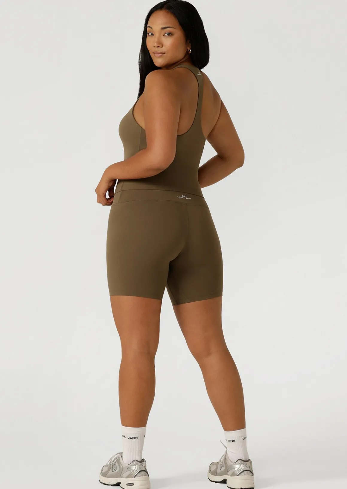 Lorna Jane Liberty 14cm Bike Shorts Hazel Online