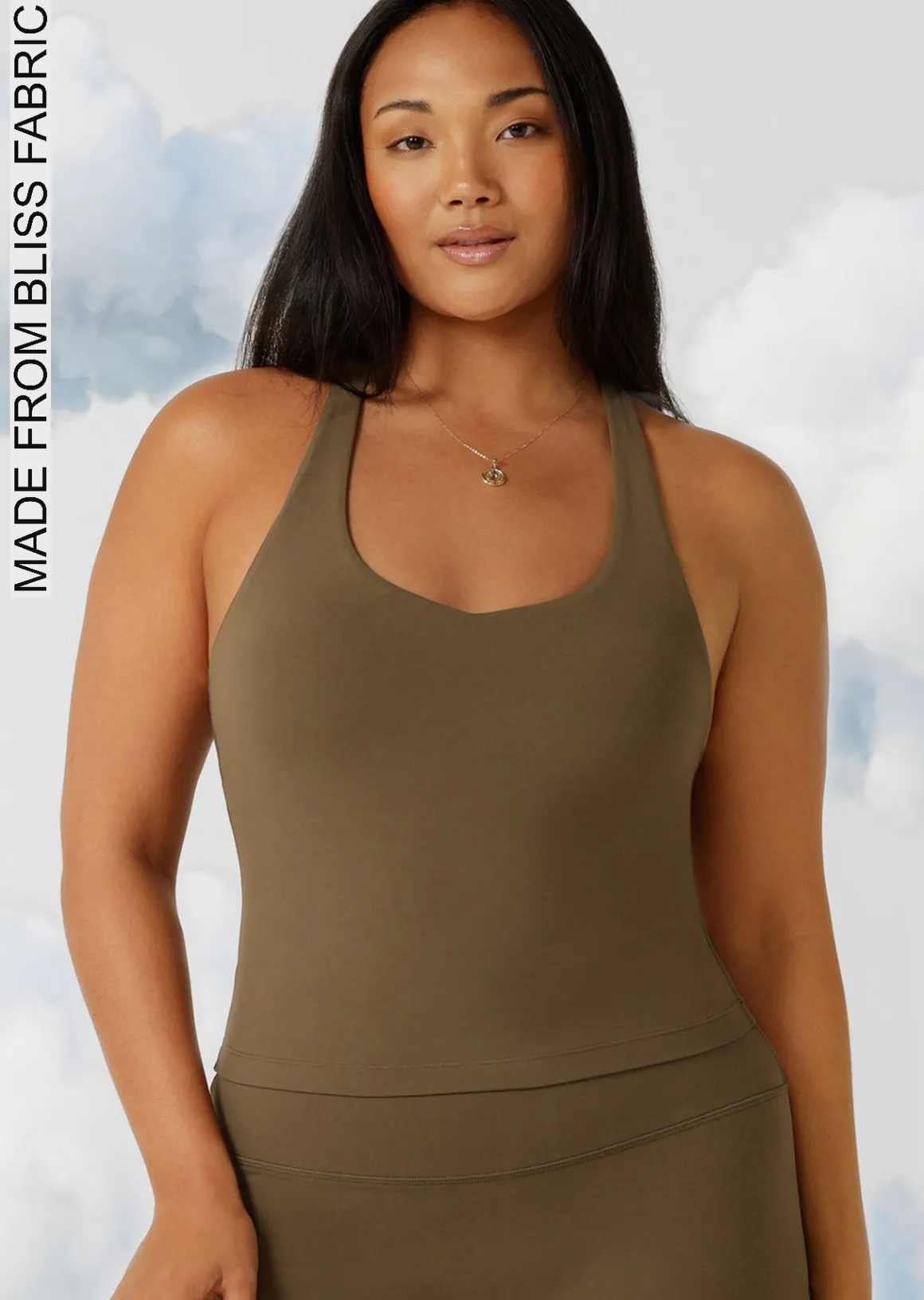 Lorna Jane Liberty Tank Bra Combo Hazel