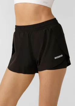 Lorna Jane Lightspeed Phone Pocket Run Short Black Online