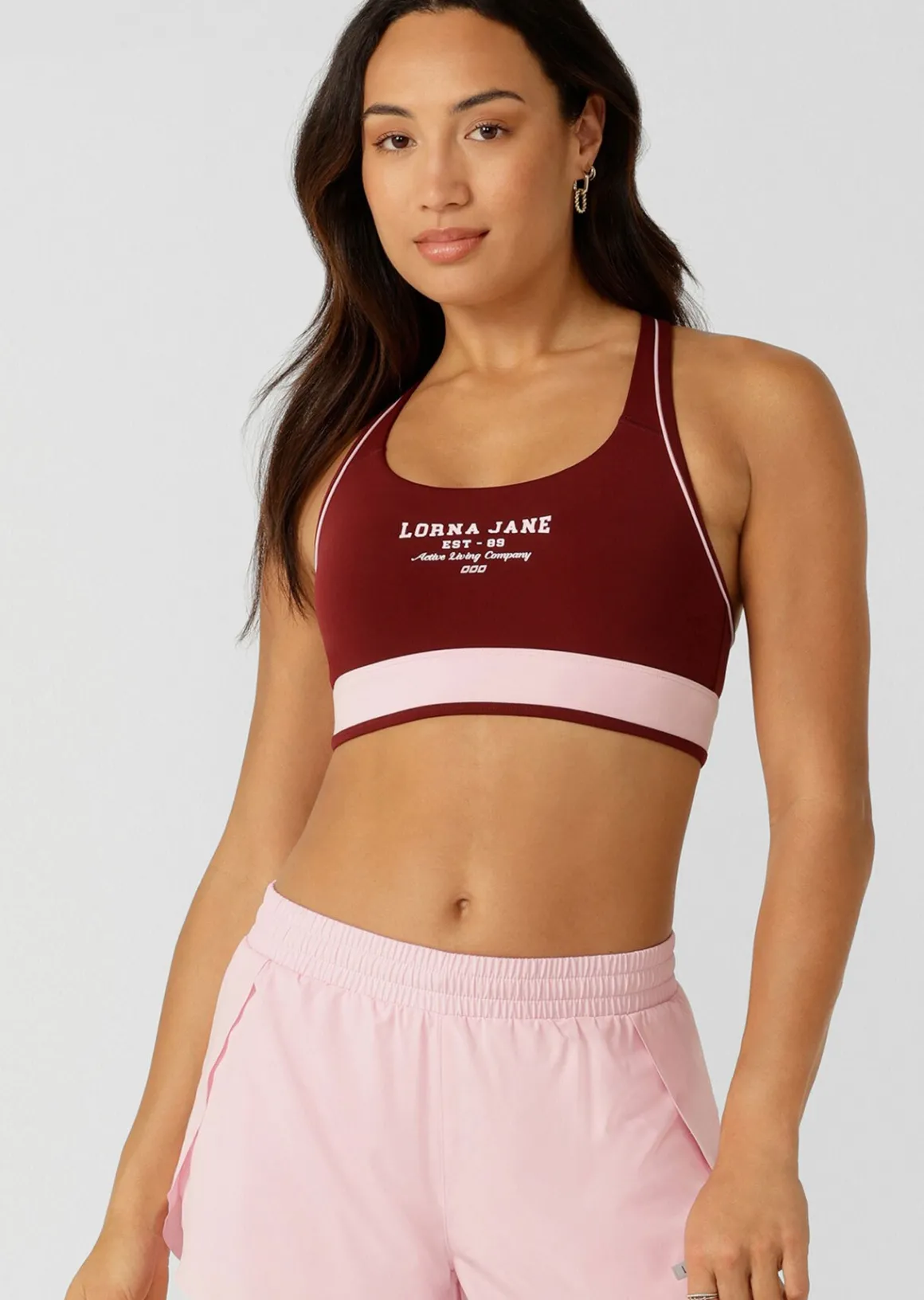 Lorna Jane Limited Edition Amy Max Support Sports Bra Merlot Online