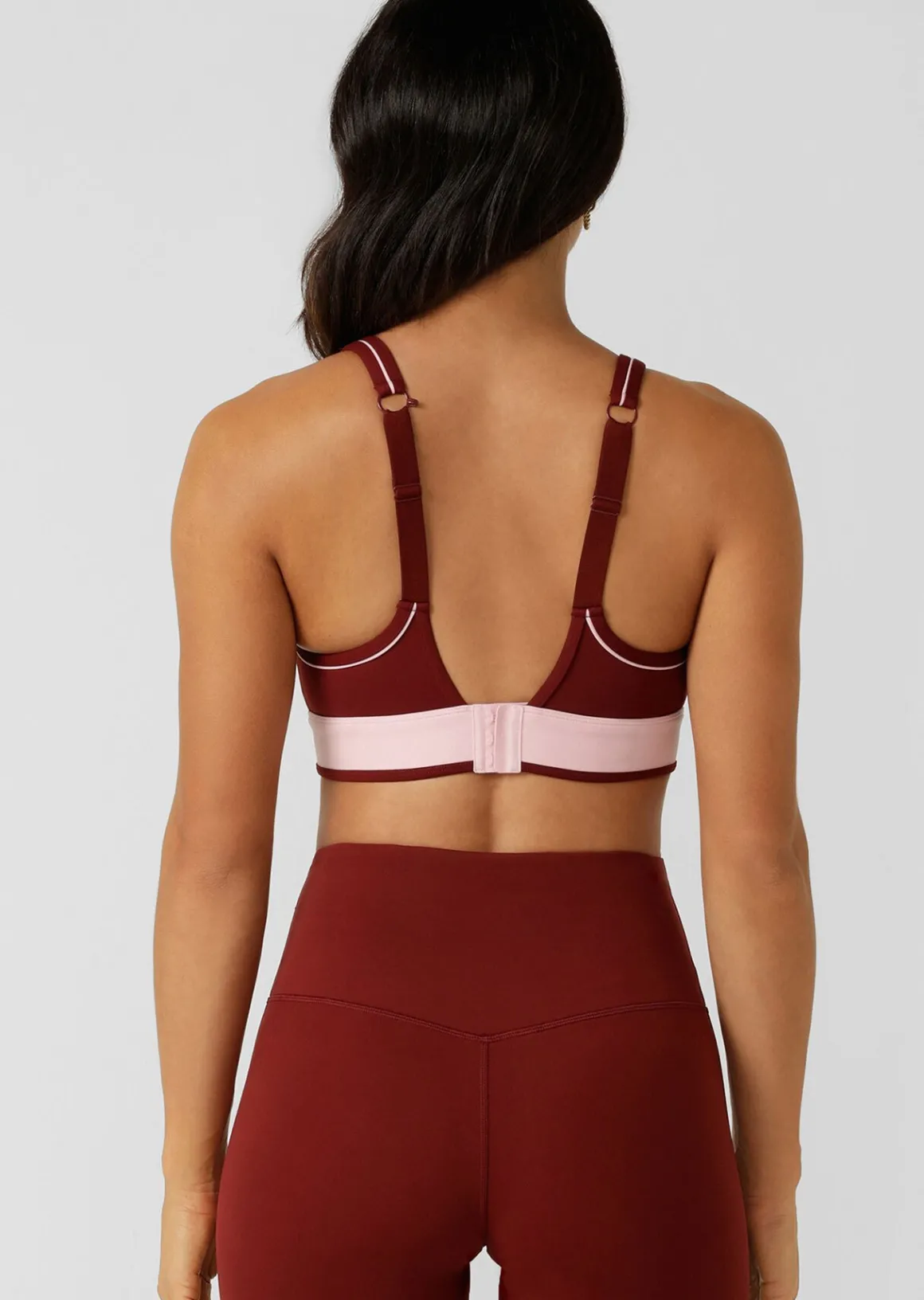 Lorna Jane Limited Edition Amy Max Support Sports Bra Merlot Online