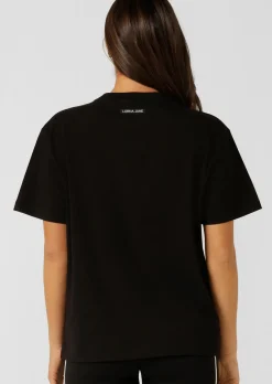 Lorna Jane LJ Basics T-shirt Black Clearance