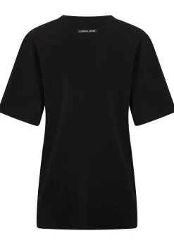 Lorna Jane LJ Basics T-shirt Black Clearance