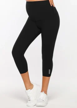 Lorna Jane LJ Maternity 7/8 Leggings Black Discount