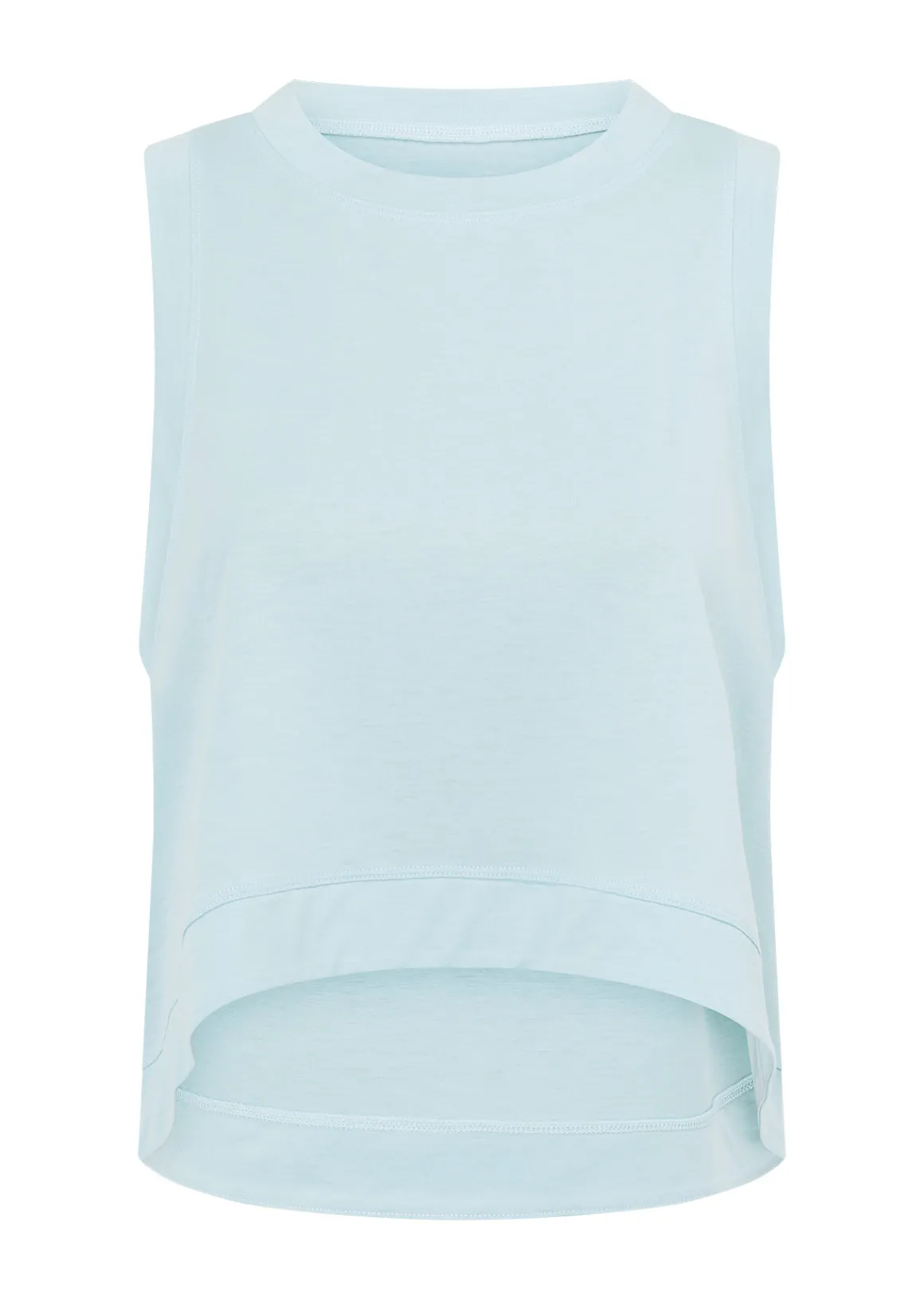 Lorna Jane LJ Maternity Cropped Bump Active Tank BlueSky Sale