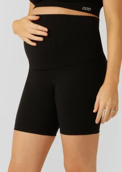 Lorna Jane LJ Maternity Phone Pocket Bike Short Black Online